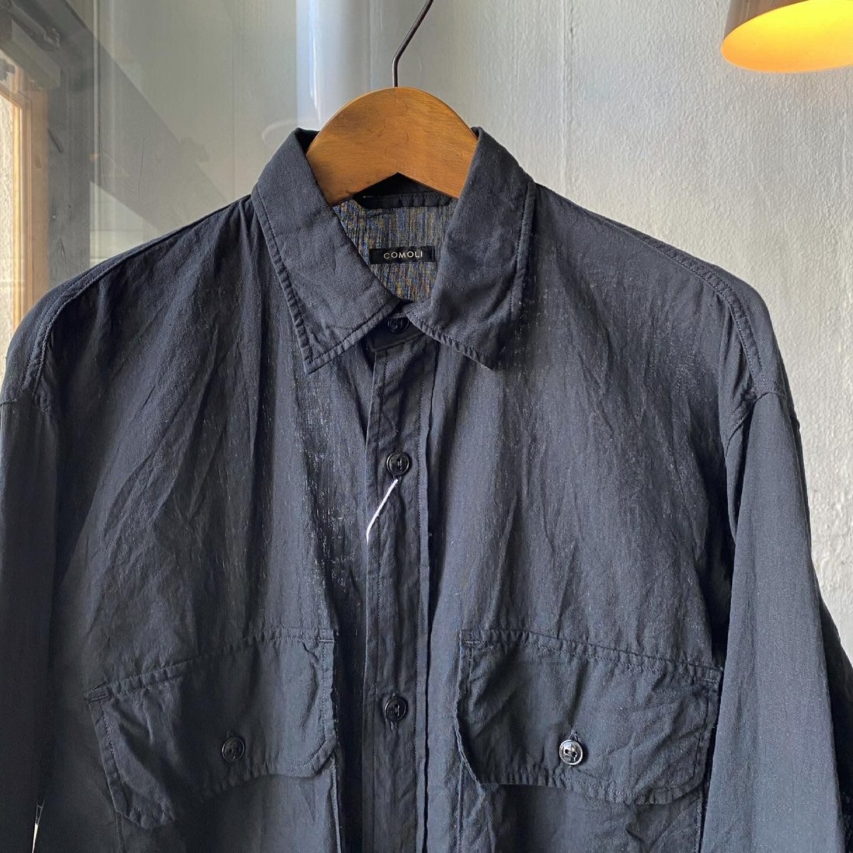 COMOLI ベタシャン CPOシャツ | Less Higashikawa COMOLI ベタシャン CPOシャツ | Less Higashikawa