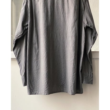 COMOLI   ヨリ杢  オープンカラーシャツ