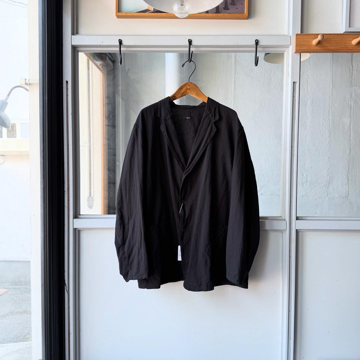 comoli 作務衣　ジャケット COMOLI コモリ 日本製 WOOL COTTON JACKET ウールコットン