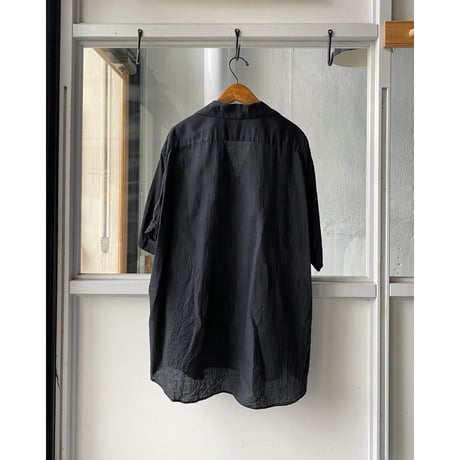 COMOLI   ベタシャン  スキッパー半袖シャツ