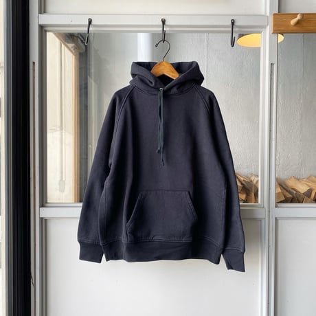 COMOLI　コットン吊裏毛 パーカー