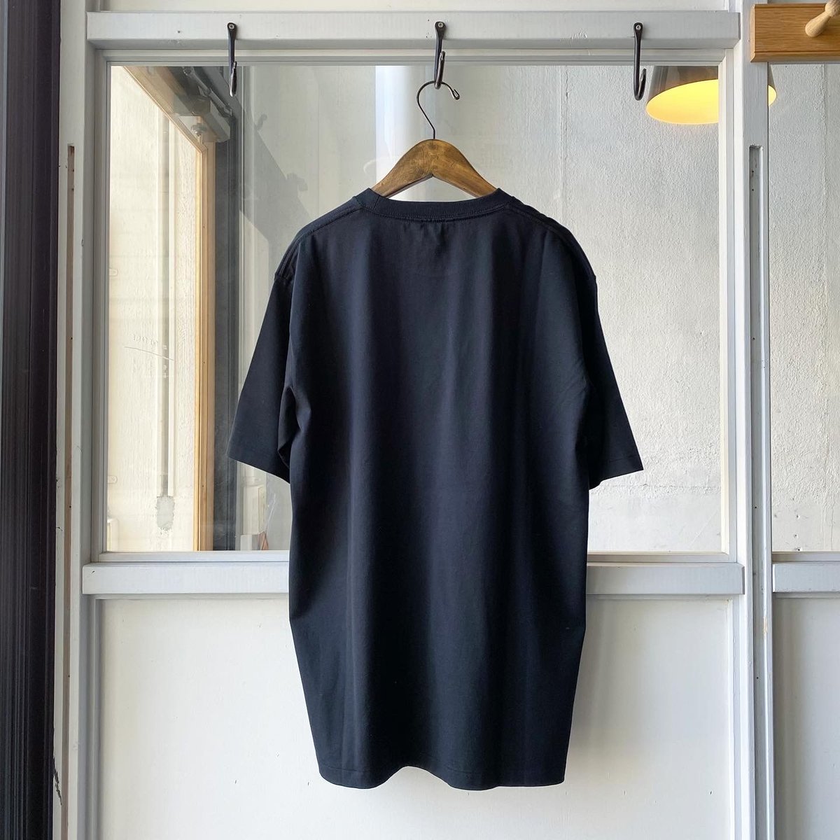 AURALEE｜ (LUSTER PLAITING T-SHIRT BLACK (A00P02GT)) AURALEE/オーラリー】LUSTER PLAITING TEE A00P02GTの通販