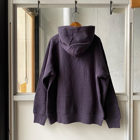 COMOLI  コットン吊裏毛 パーカ  FADE NAVY