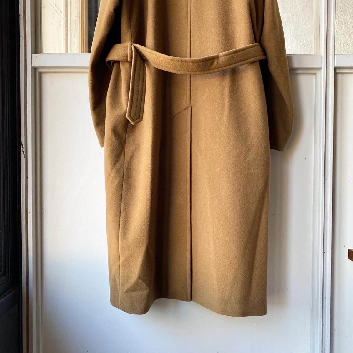 オーラリー AURALEE Cashmere Wool Mosser Coat Cashmere Wool Mosser Soutien Collar Coat – La Garçonne