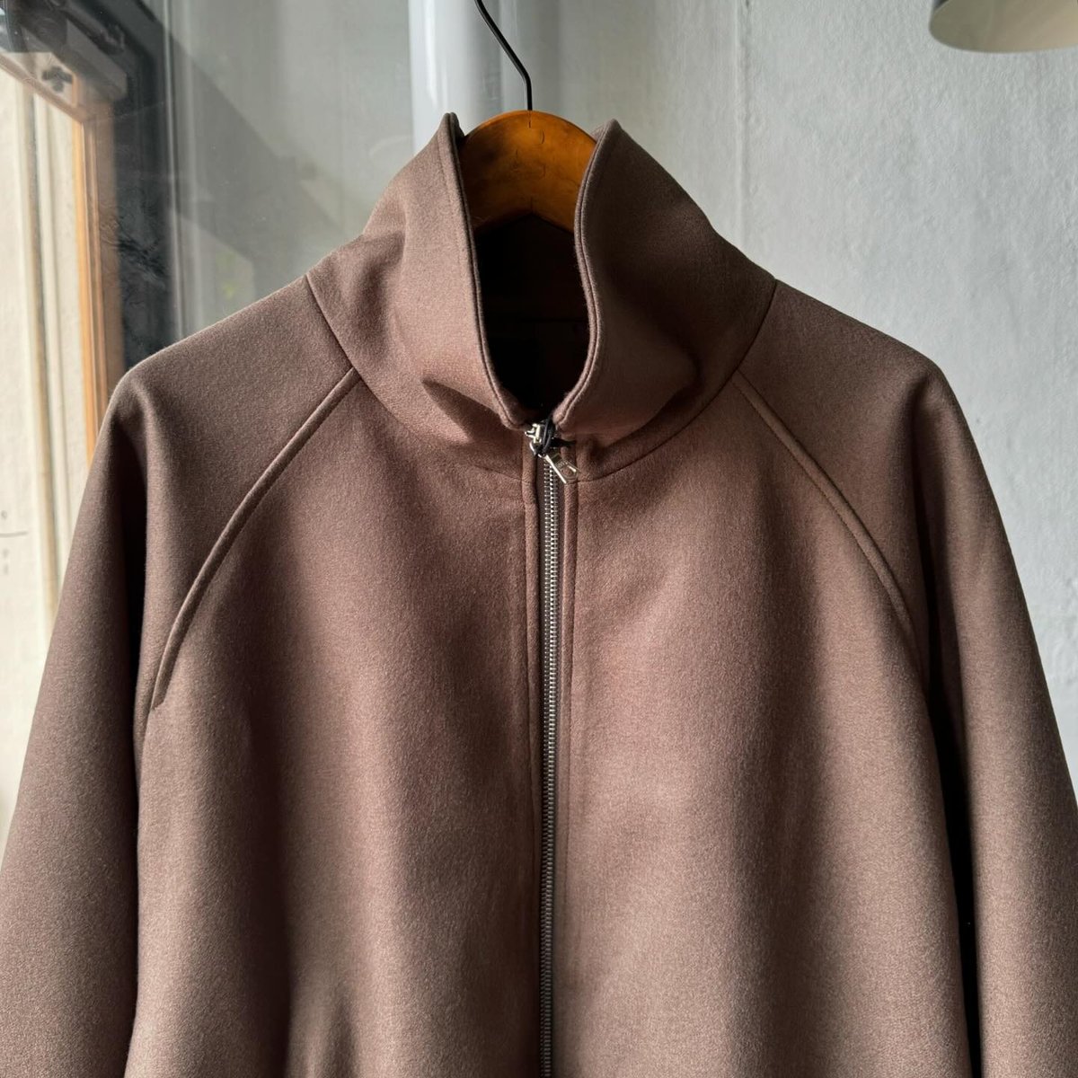 ssstein MELTON ZIP UP BLOUSON | Less Higashi ssstein MELTON ZIP UP BLOUSON | Less Higashi