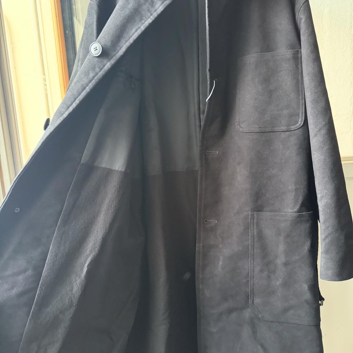 COMOLI モールスキン ミリタリーコート | Less Higashikawa