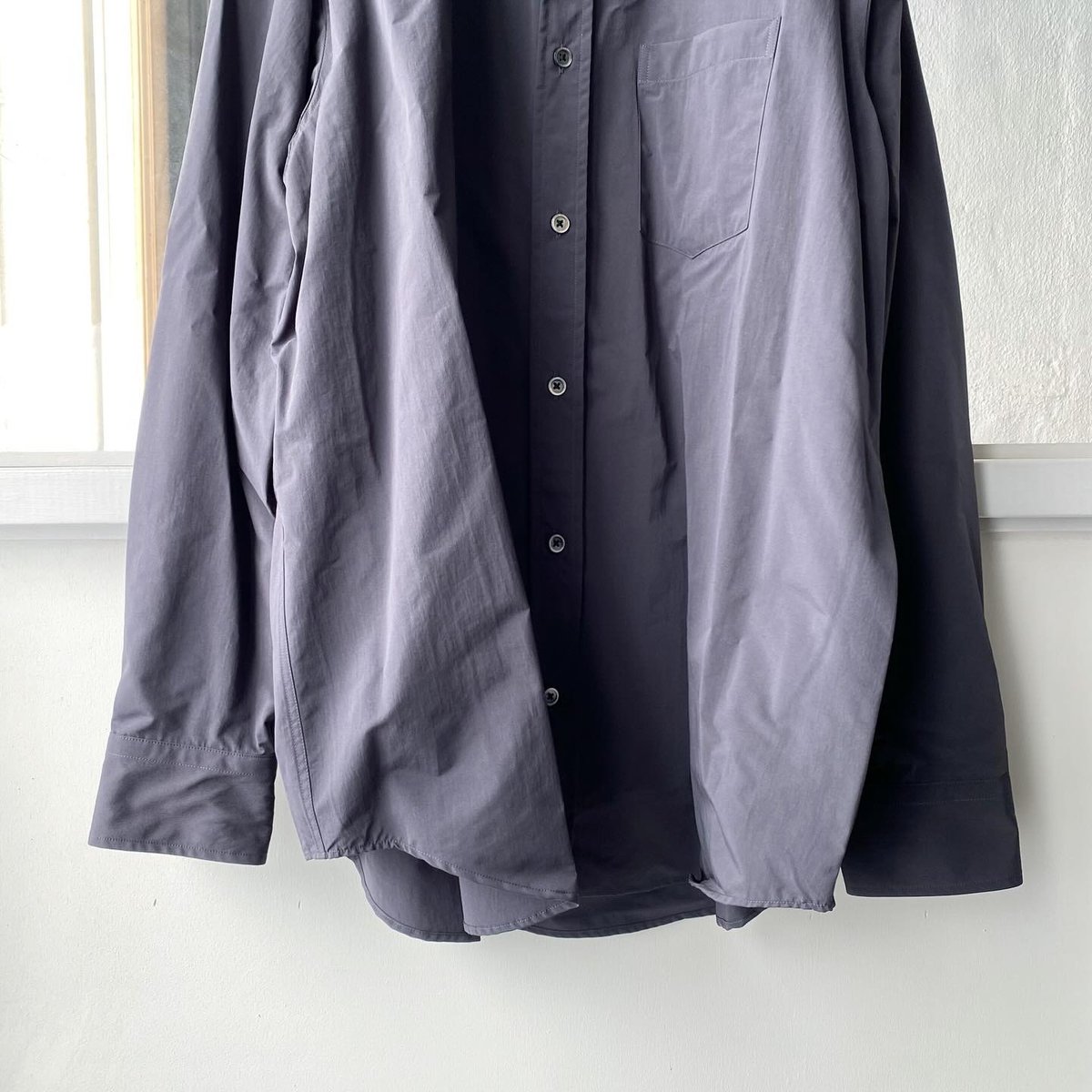 ssstein WINDPROOF NYLON STANDARD SHIRT - ST