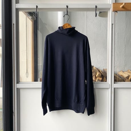 COMOLI   ウール天竺 長袖タートルネック