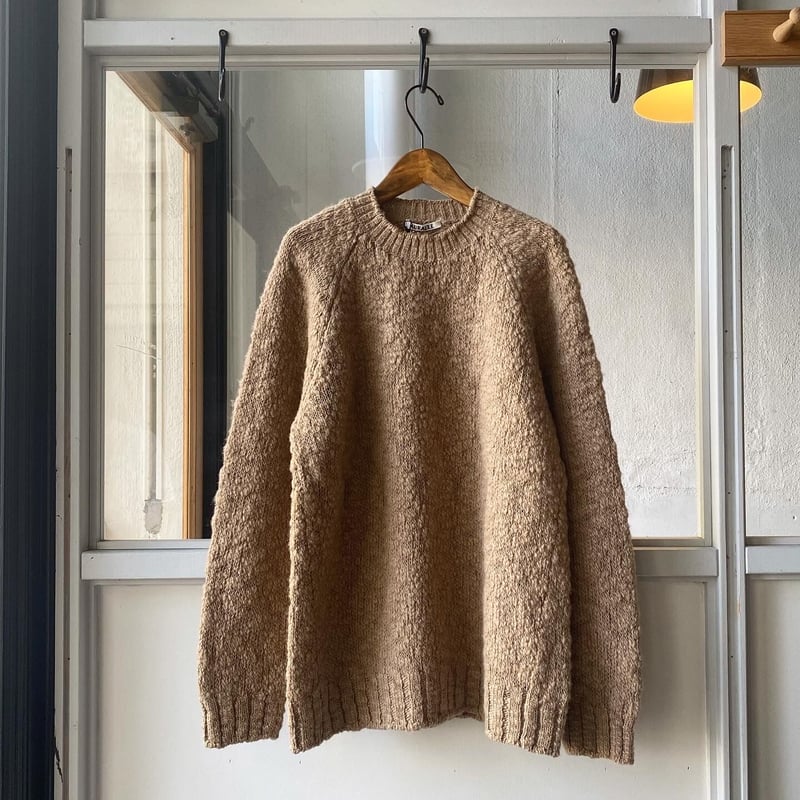 AURALEE WOOL SLUB KNIT P/O A21AP01SY (mens) |