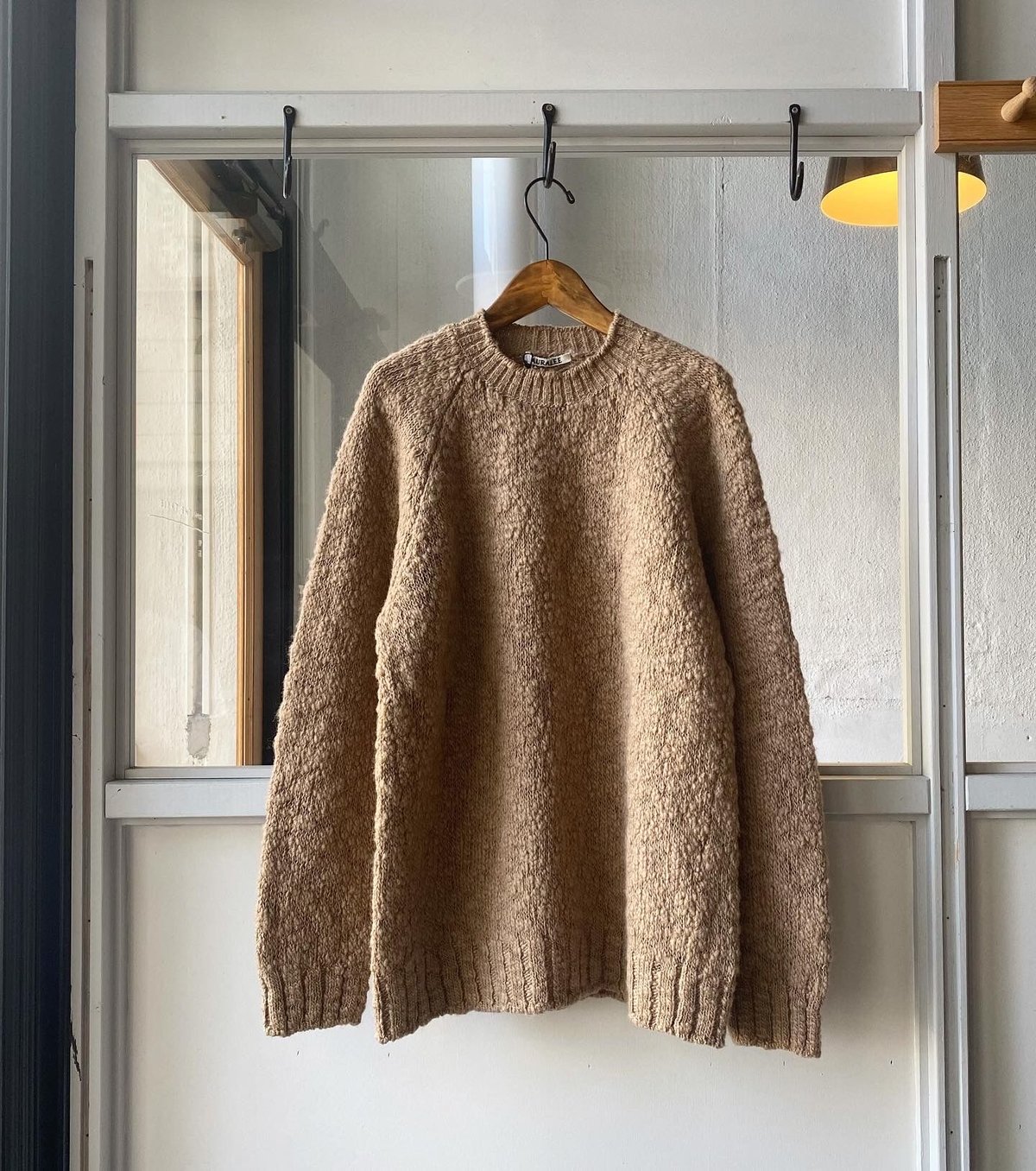 AURALEE オーラリー ニット WOOL SLUB KNIT セーター　美品 AURALEE オーラリー ニット WOOL SLUB KNIT セーター 美品 - メルカリ