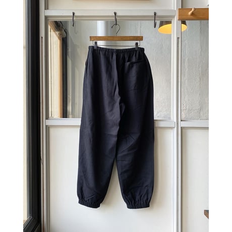 COMOLI  シルクネル ドローストリングパンツ