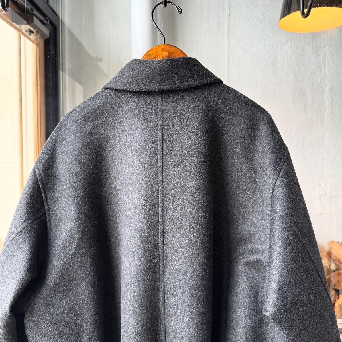 ジャケット・アウター AURALEE cashmere moleskin zip blouson Auralee Cashmere Moleskin Zip Blouson - Top Charcoal – Kith