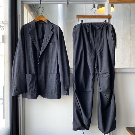 COMOLI  ウール ニータックパンツ