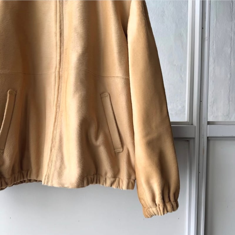 AURALEE CALF HAIR ZIP BLOUSON | Less Higashikawa