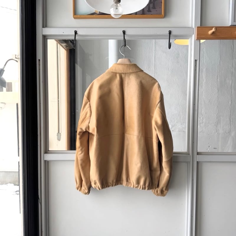 AURALEE CALF HAIR ZIP BLOUSON | Less Higashikawa