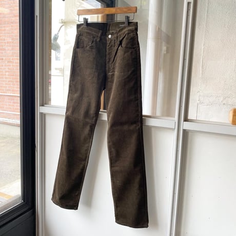 COMOLI　コーデュロイ 5Pパンツ