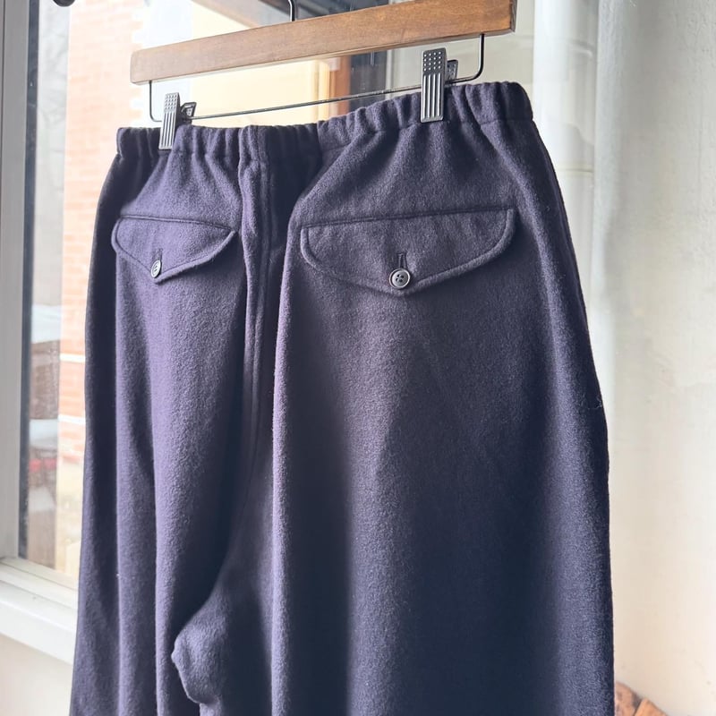 カシミヤ 片付け中 COMOLI カシミヤ ドローストリングパンツ | Less Higashikawa