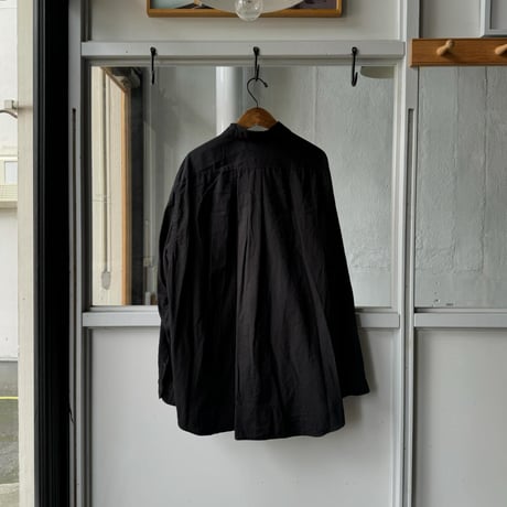 COMOLI　KHADIコットンWレイヤー コモリシャツ