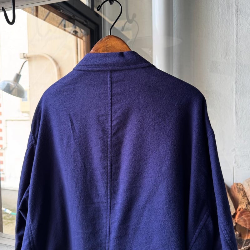 未使用 コモリ コットンネル ジャケット シングル 3B テーラードジャケット COMOLI (コモリ) コットンネル ジャケット