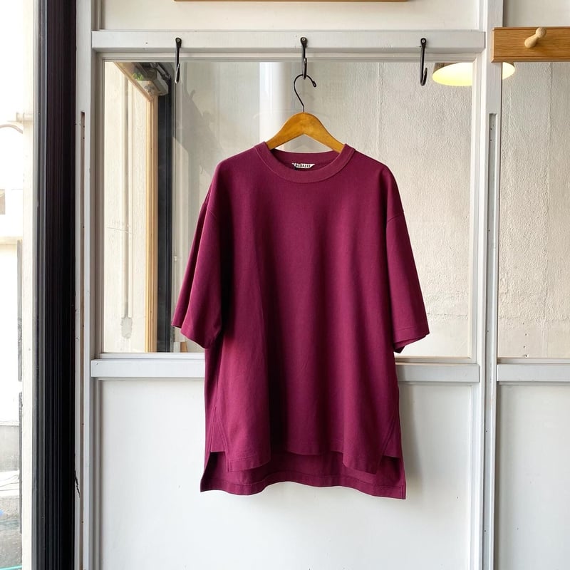 AURALEE SUPER FINE COTTON SALT SHRINK PIQUE BI