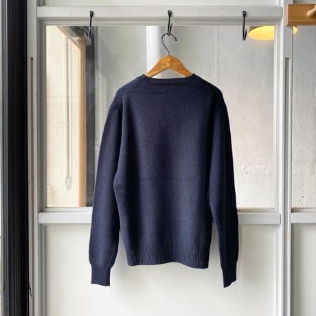 COMOLI   ラムズウール クルーネックニット