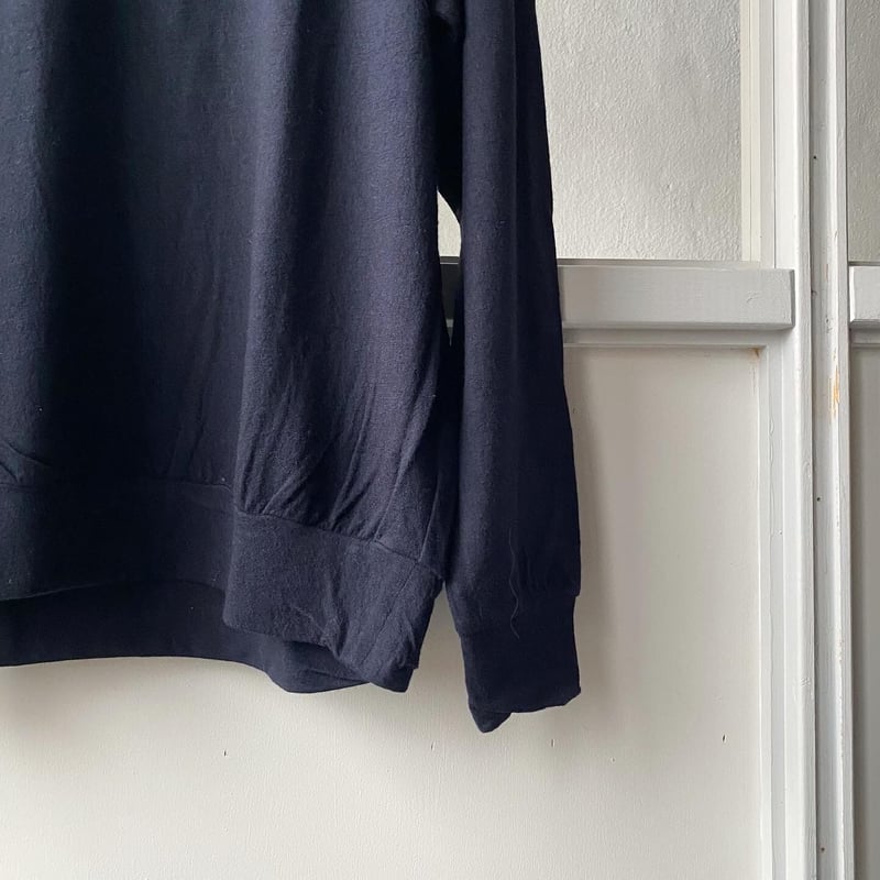 COMOLI ウール天竺 長袖タートルネック | Less Higashikawa