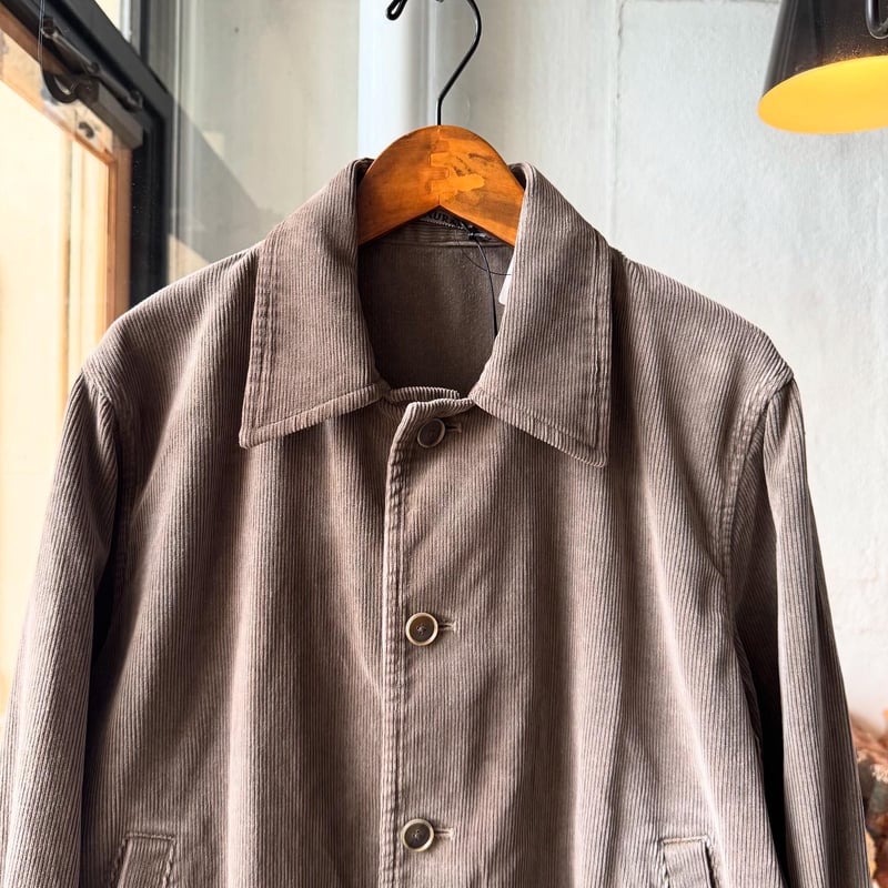 AURALEE PIGMENT DYED FINX CORDUROY BLOUSON | Le