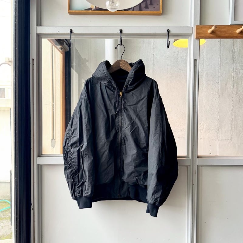 COMOLI コットンナイロン ジップパーカ | Less Higashikawa