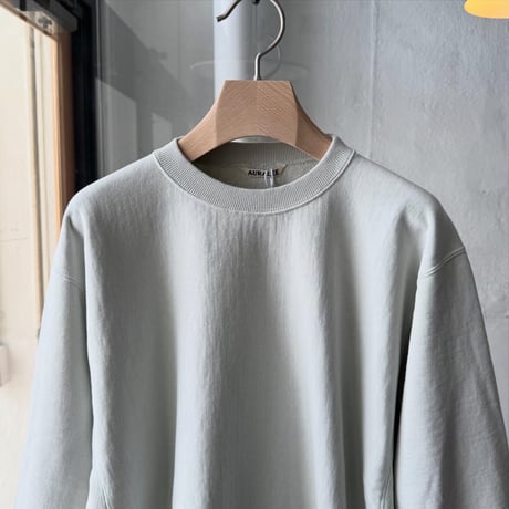 AURALEE　SMOOTH SOFT BD SWEAT P/O