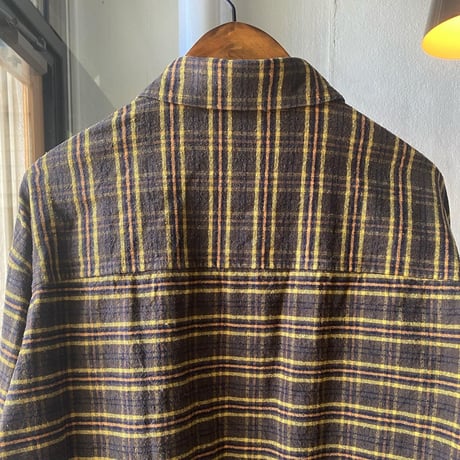 AURALEE    SILK COTTON BRUSHED FLANNEL SHIRTS    A21AS01CN  (mens)
