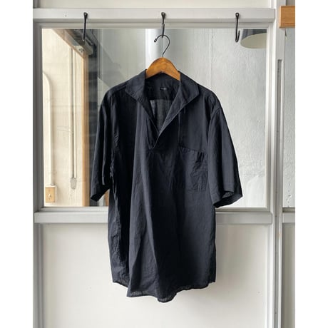 COMOLI   ベタシャン  スキッパー半袖シャツ