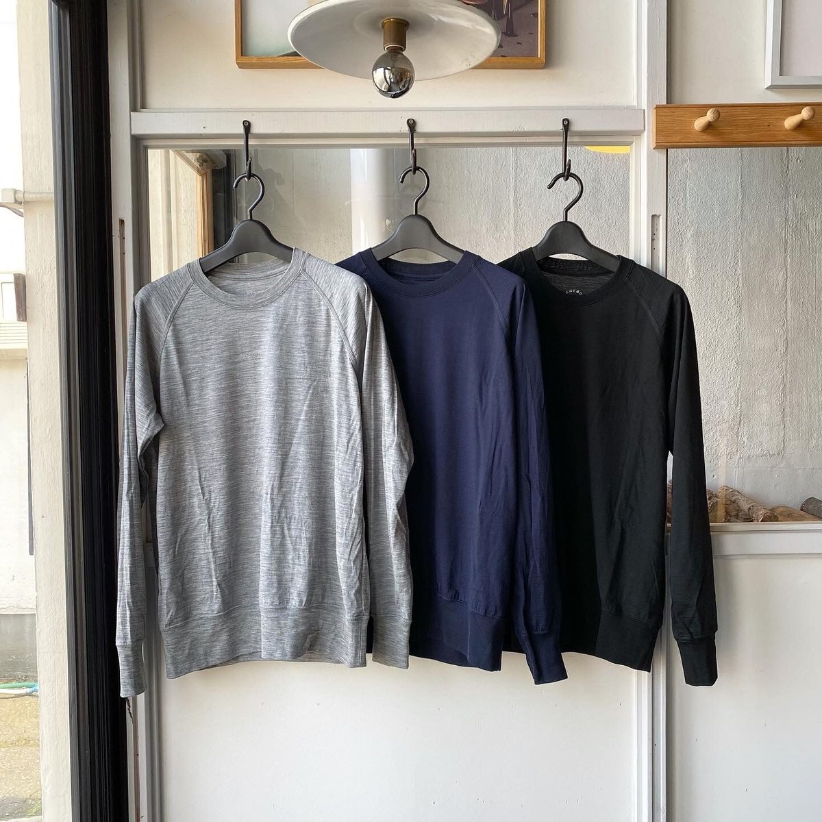 山と道 100% Merino Pullover - Unisex ※在庫なし | Le