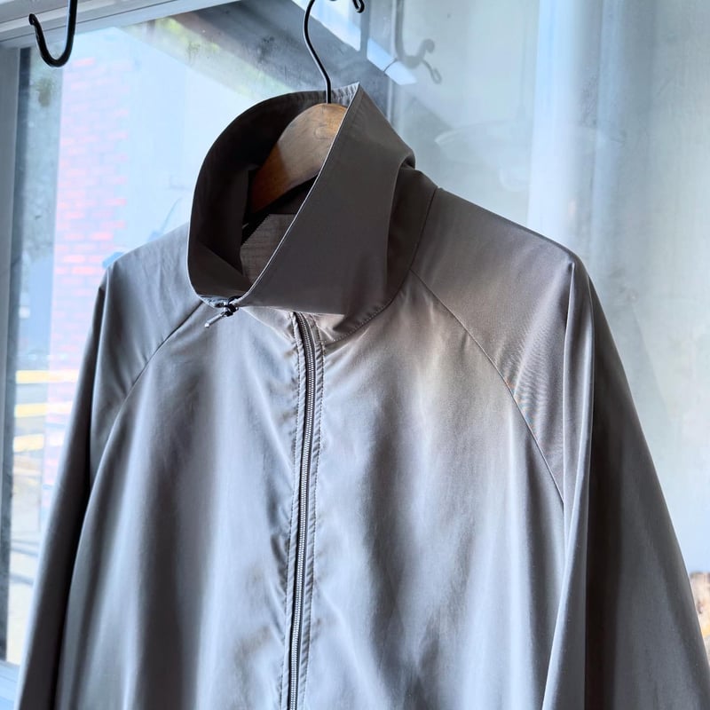 ssstein SILK NYLON ZIP UP BLOUSON | Less Hig