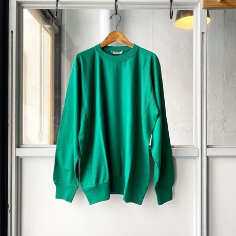 AURALEE　 ELASTIC HIGH GAUGE SWEAT P/O