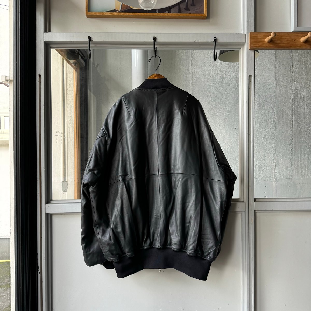 ジャケット・アウター ssstein Leather Flight Jacket S 24AW ssstein LEATHER FLIGHT JACKET｜シュタイン レザーフライト