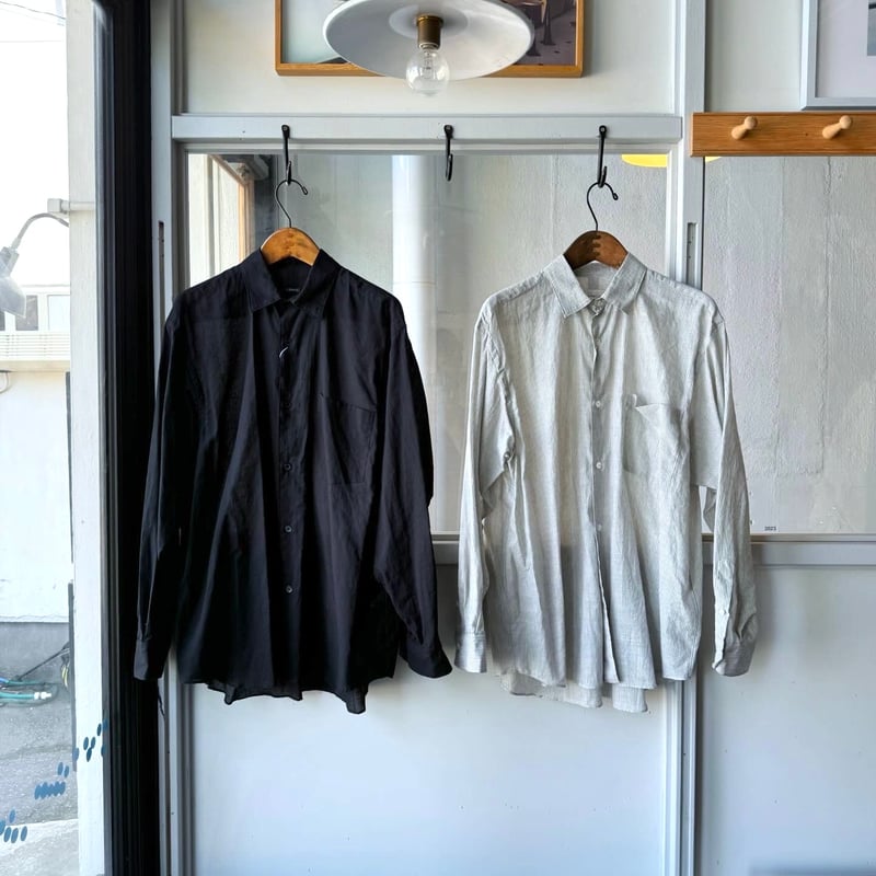 COMOLI KHADIコットン コモリシャツ | Less Higashikawa COMOLI KHADIコットン コモリシャツ | Less Higashikawa