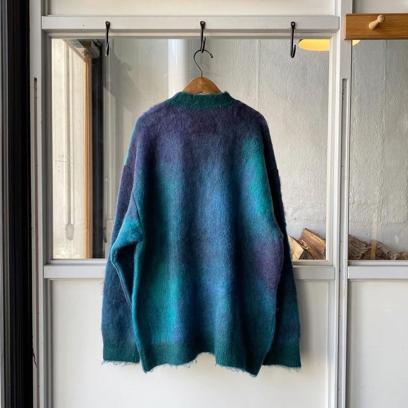 stein GRADATION MOHAIR CARDIGAN - ST.448