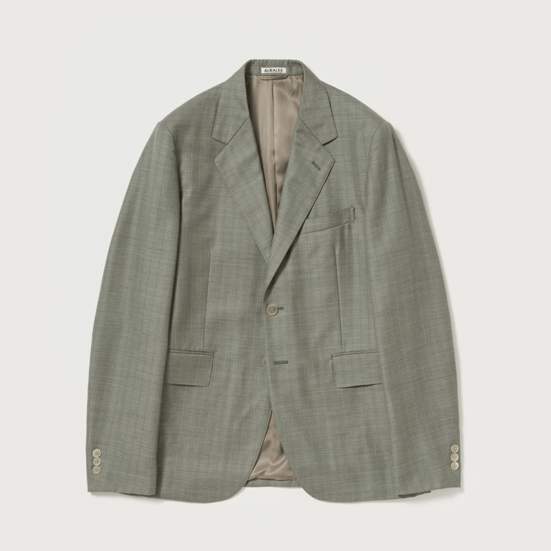 AURALEE BLUEFACED WOOL JACKET | Less Higashikawa