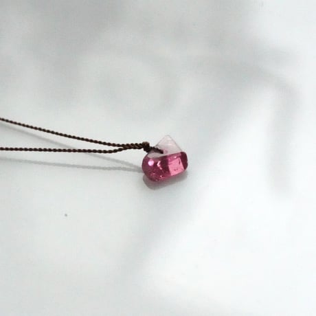 Margaret Solow　Geometric  Necklace    Tourmaline
