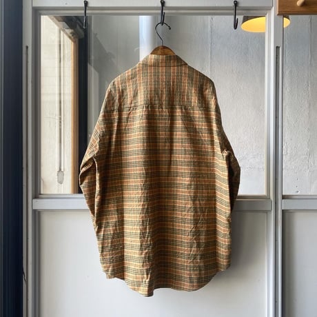 AURALEE    SILK COTTON BRUSHED FLANNEL SHIRTS    A21AS01CN  (mens)