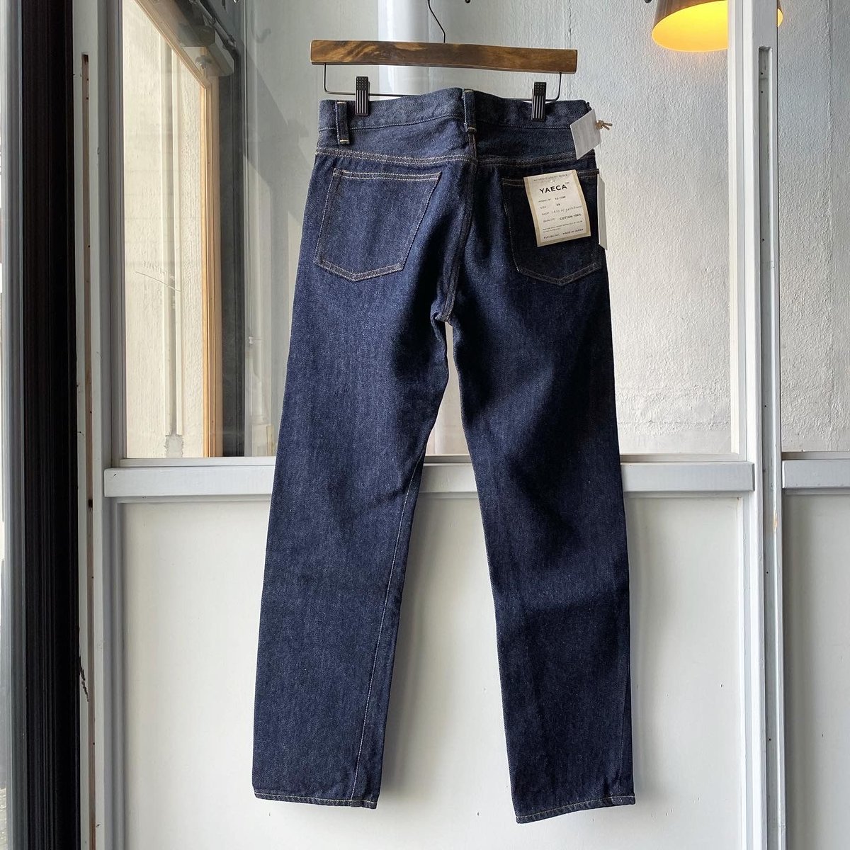 ヤエカ　デニム　スタンダード　w31 YAECA（ヤエカ）DENIM -WIDE STRAIGHT USED- / BLUE 公式通販