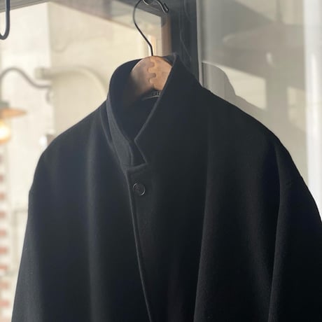 AURALEE  CASHMERE WOOL MOSSER OVER JACKET