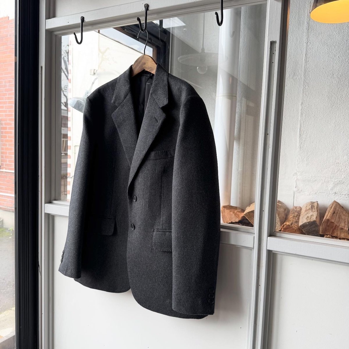 AURALEE CASHMERE MOLESKIN JACKET | Less Higash