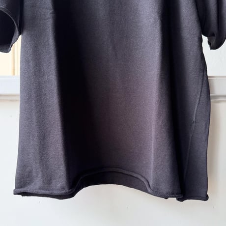 COMOLI　LWコットン裏毛 半袖クルー