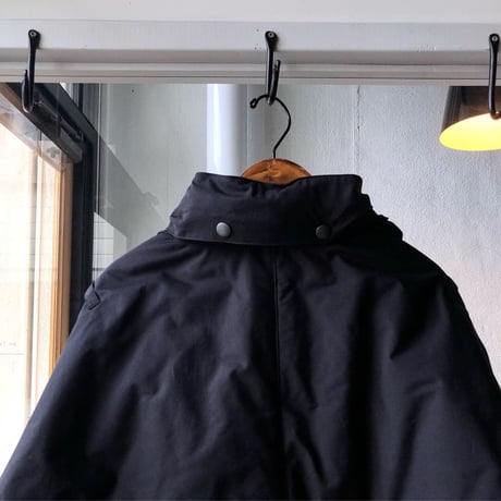 AURALEE  FINX NYLON OX BATTING HOODED COAT (Mens)