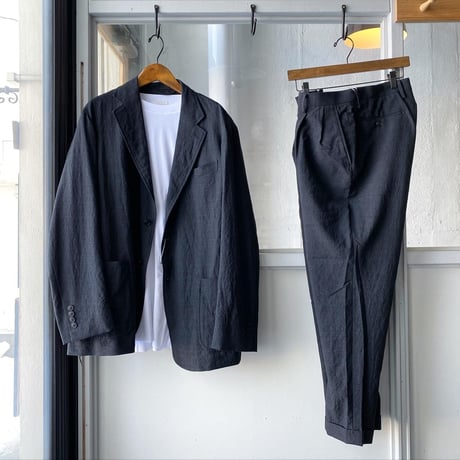 COMOLI　ウール 2タックパンツ