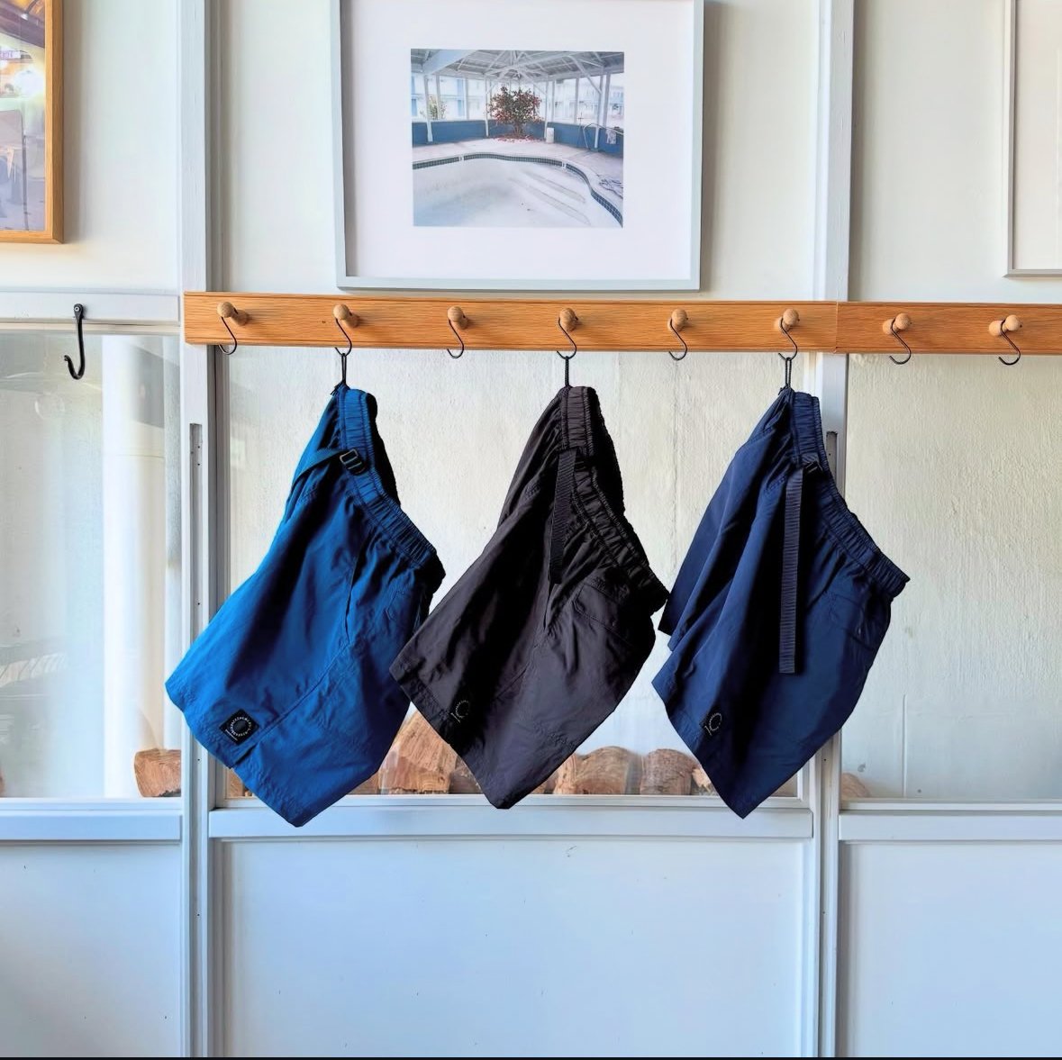 山と道 DW 5-Pocket Shorts L アズライト 5-Pocket Long Shorts