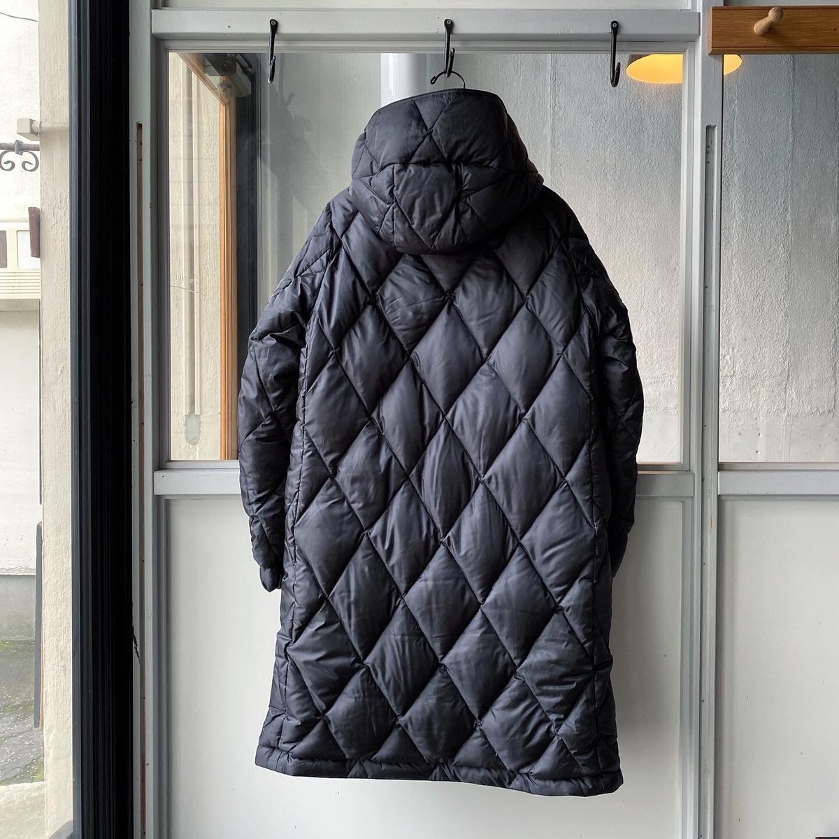 ゴーシュ　ハイカウントリネンロングジャケット　コート　グレー　M ゴーシュ ハイカウントリネンロングジャケット コート グレー M