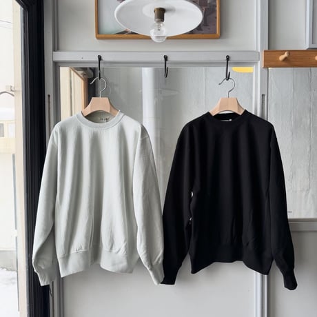 AURALEE　SMOOTH SOFT BD SWEAT P/O