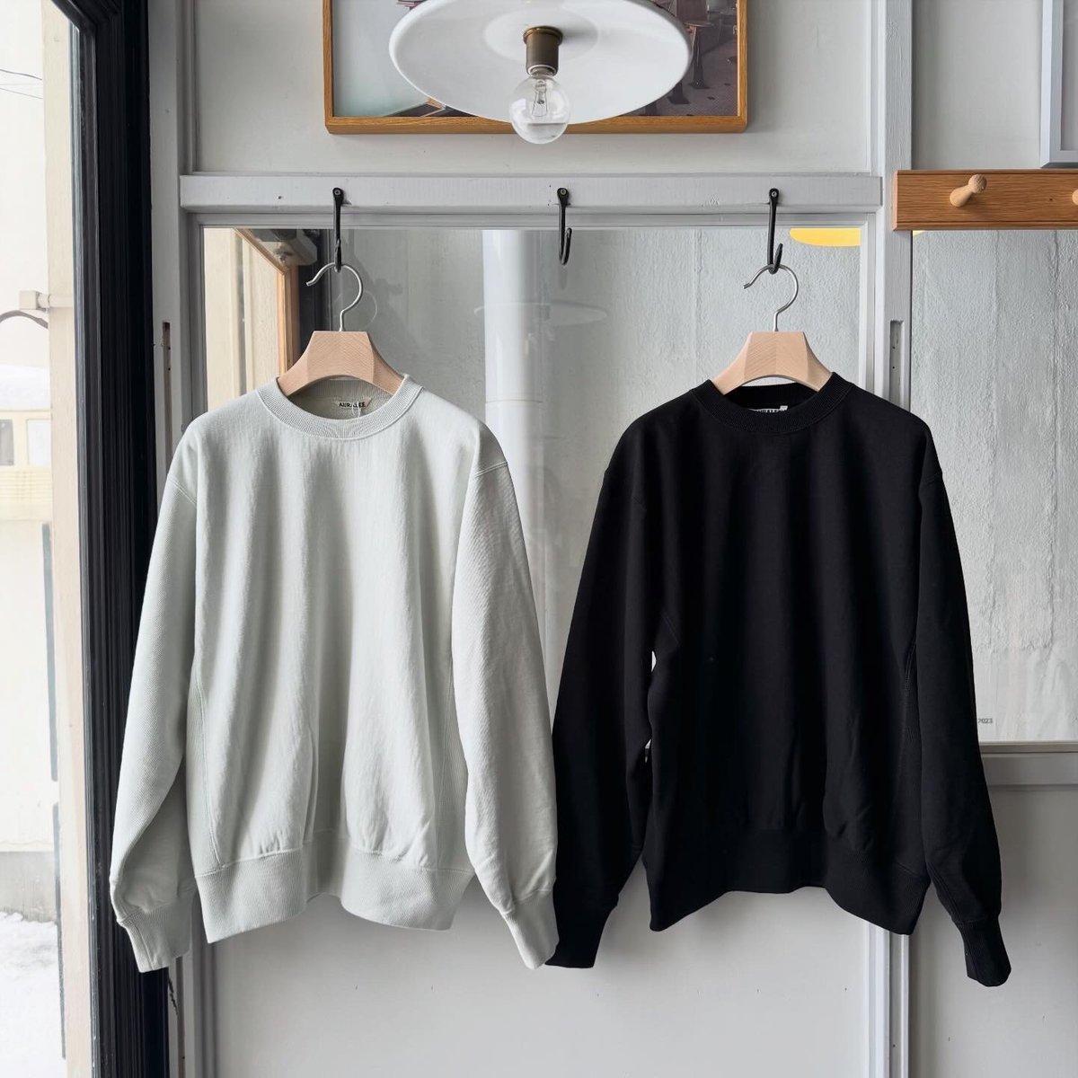 AURALEE SMOOTH SOFT BD SWEAT P/O | Less Higash